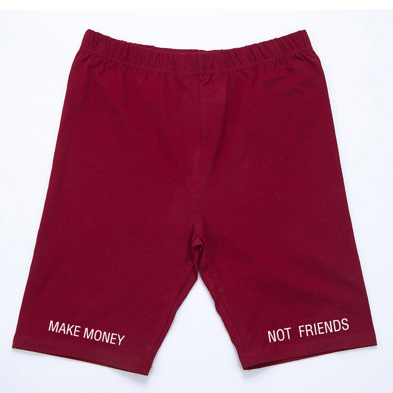 Chinese Style T-shirt Short Round Neck Crop Top